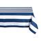 DII&#xAE; 120&#x22; Nautical Blue Cabana Stripe Outdoor Tablecloth